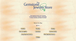 Desktop Screenshot of gemstonejewelrystore.com